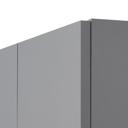 Essentials 2 Door Wardrobe Grey | TAD511 | 